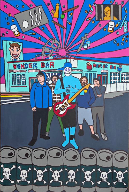 Wonder Bar Asbury Park New Jersey AirFrame Photo Tile