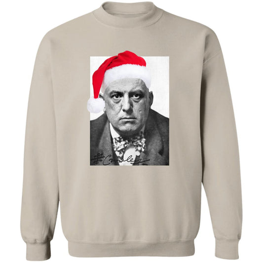 Aleister Crowley Occult Christmas Holidays Witchcraft Sweatshirt