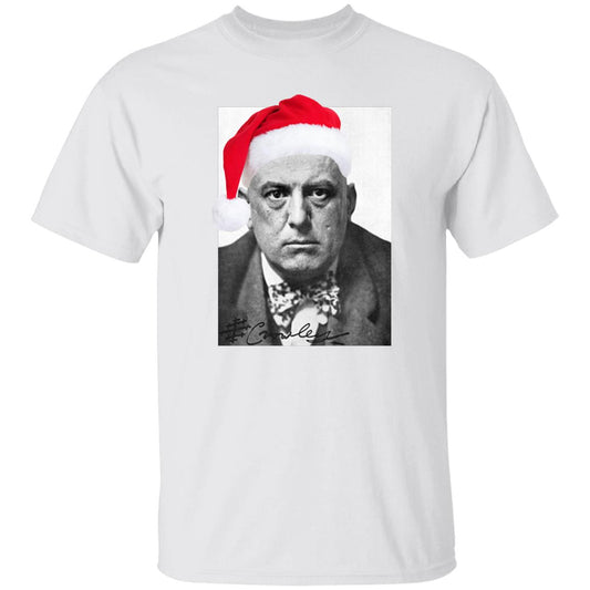 Aleister Crowley Christmas Holidays Occult Tshirt
