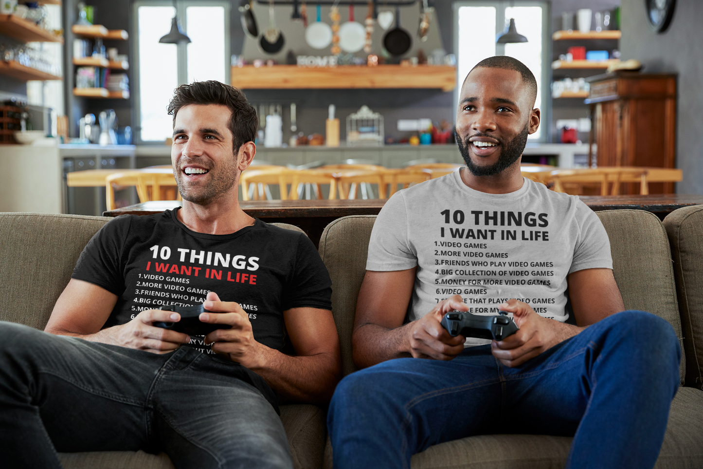 10 Things I Want In Life Shirt Funny VIDEO GAME VERSION