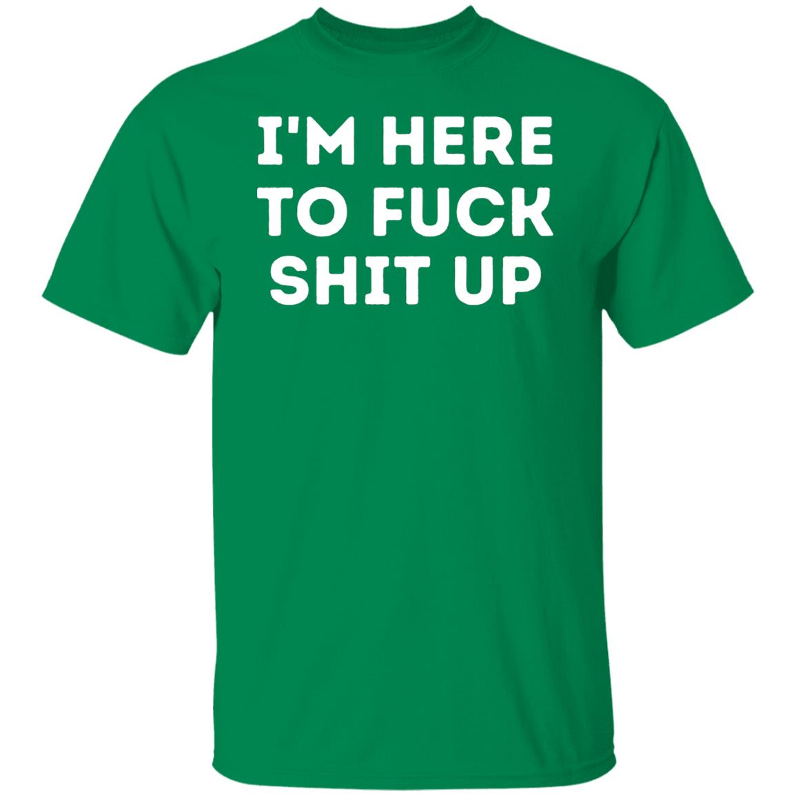 Im Here to Fuck Shit Up T-Shirt