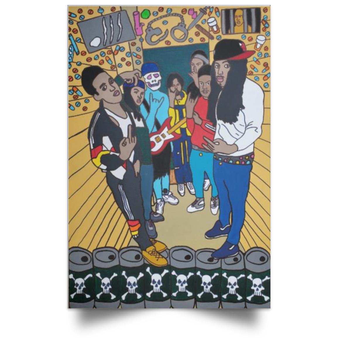 Fifth Floor POSPO Satin Portrait Poster