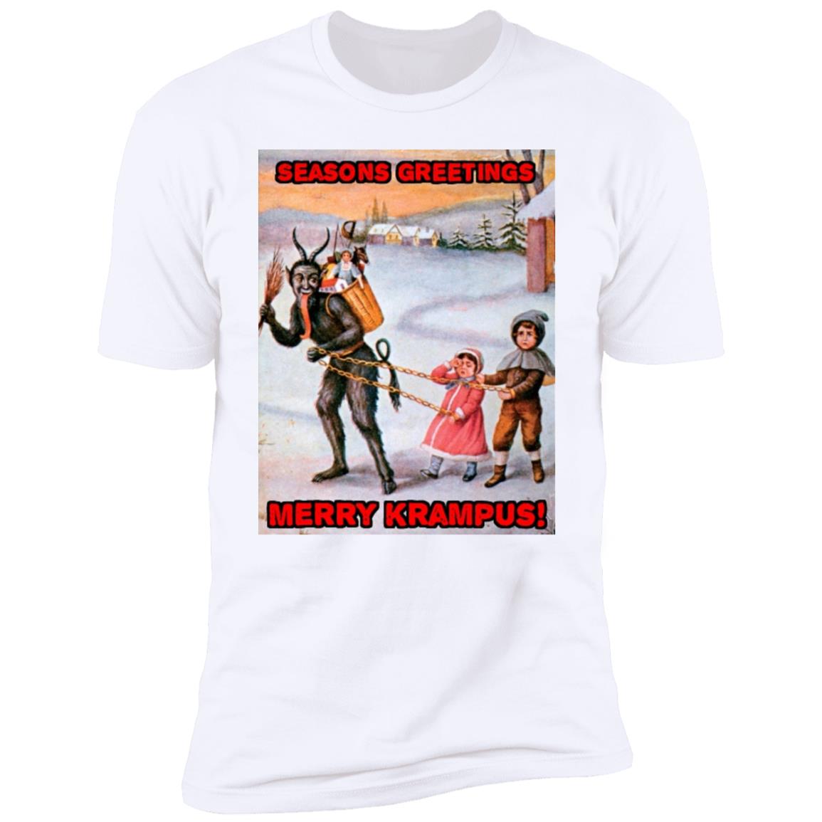 Merry Krampus Christmas Holiday Horror Tshirt