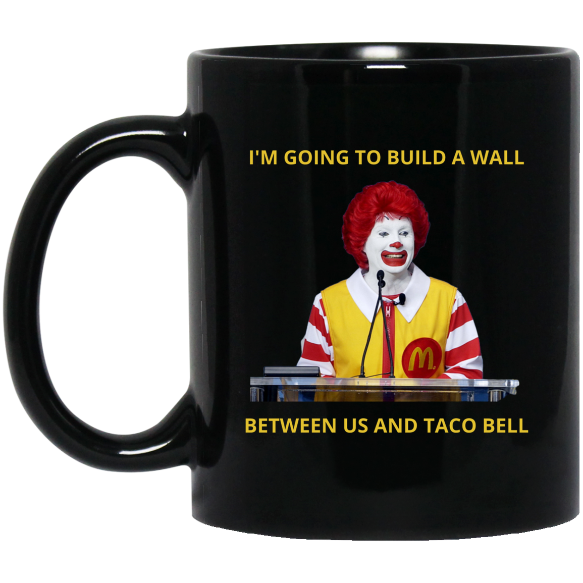 Ronald McDonald 2020 Election coffee mug