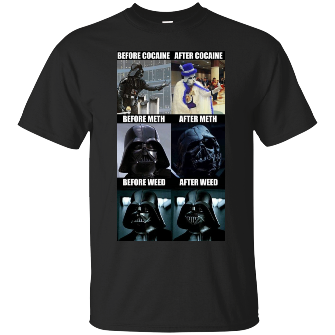 Darth Vader on drugs Tshirt