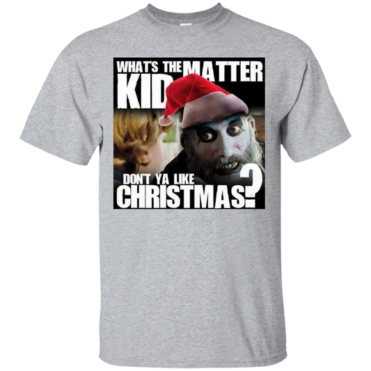 "So you don't like Christmas?"