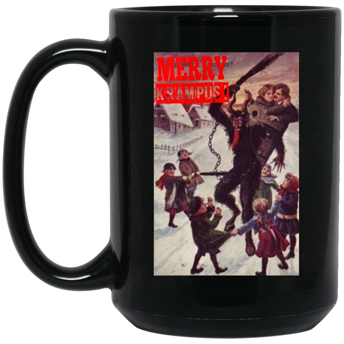 Merry Krampus Christmas Seasons Greetings Mugs Horror Fan Gift