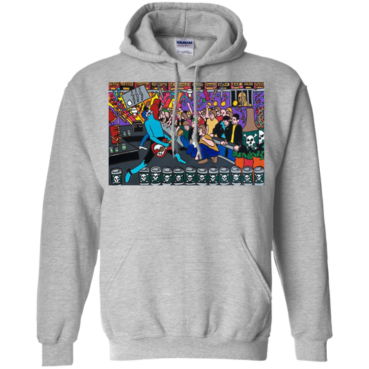 Party Like A Rock Star G185 Gildan Pullover Hoodie 8 oz.