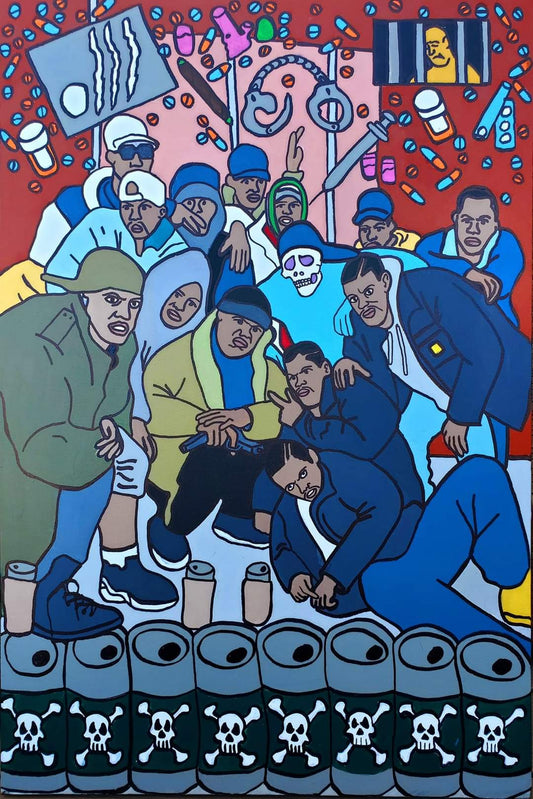 Get Money Satin Portrait Poster