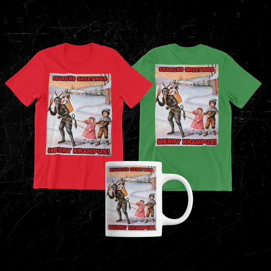 Merry Krampus Christas Horror Coffee Holiday Mug