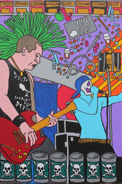 Punk Show POSPO Satin Portrait Poster