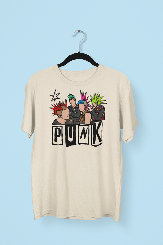 Punk Rock Graphic Tshirt--Unique Shirt for Rebels