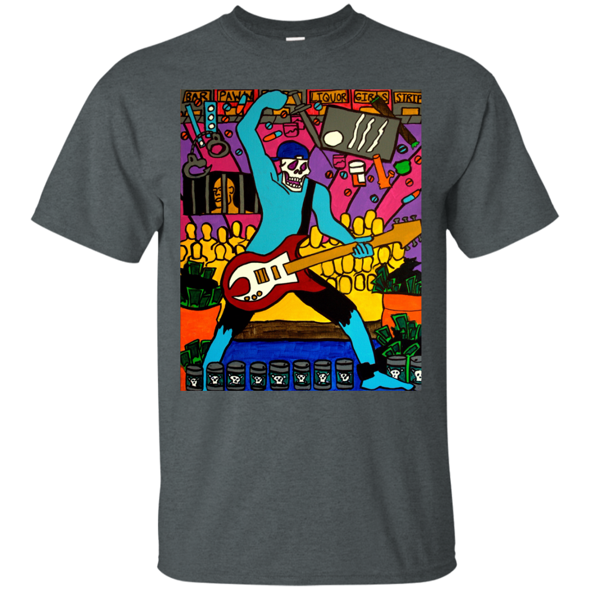 Beach Concert Original Art Tshirt