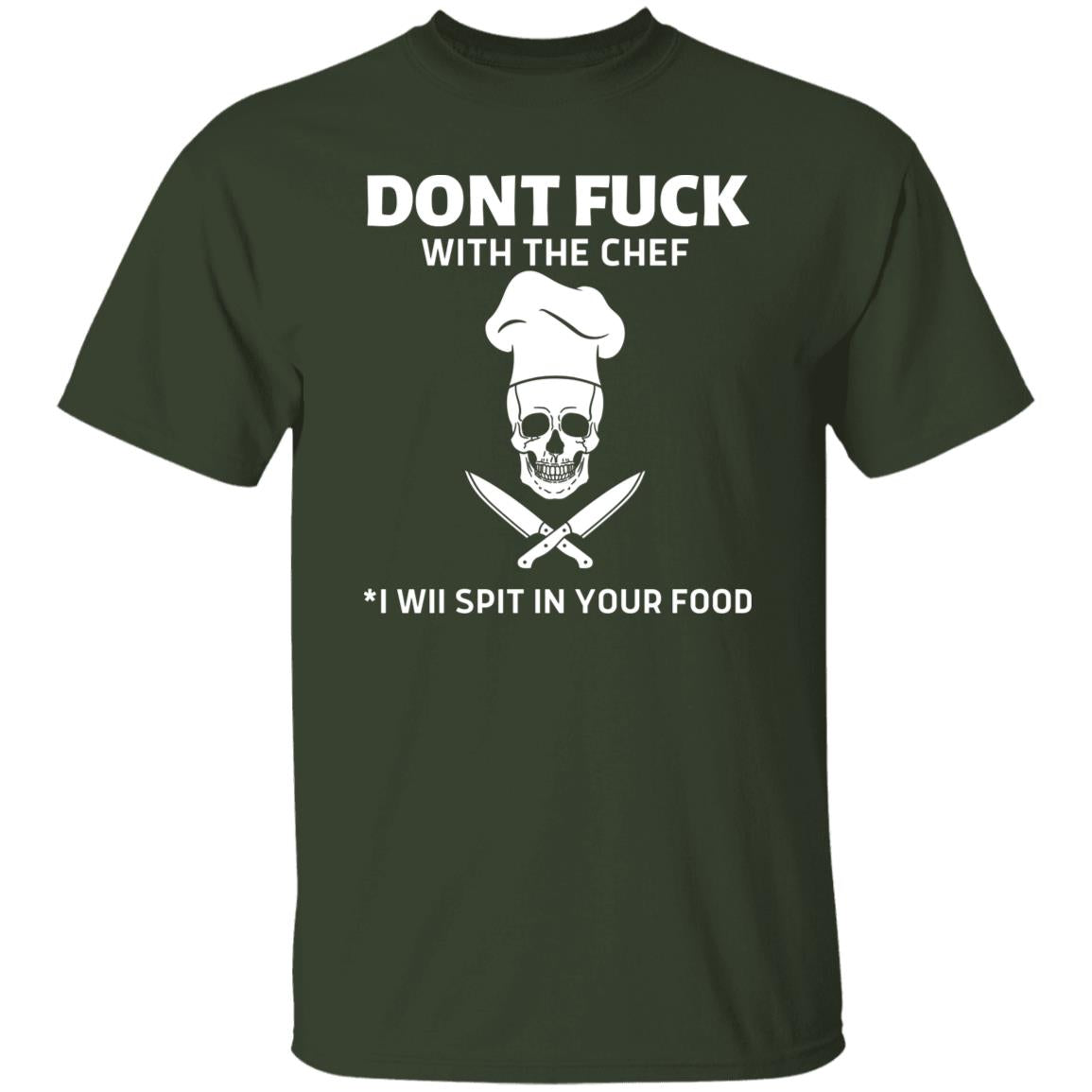 Don't Mess With The Chef T-Shirt, Funny Sarcastic Chef Home Cook Grilling Shirt, Weekend Grill BBQ T-shirt