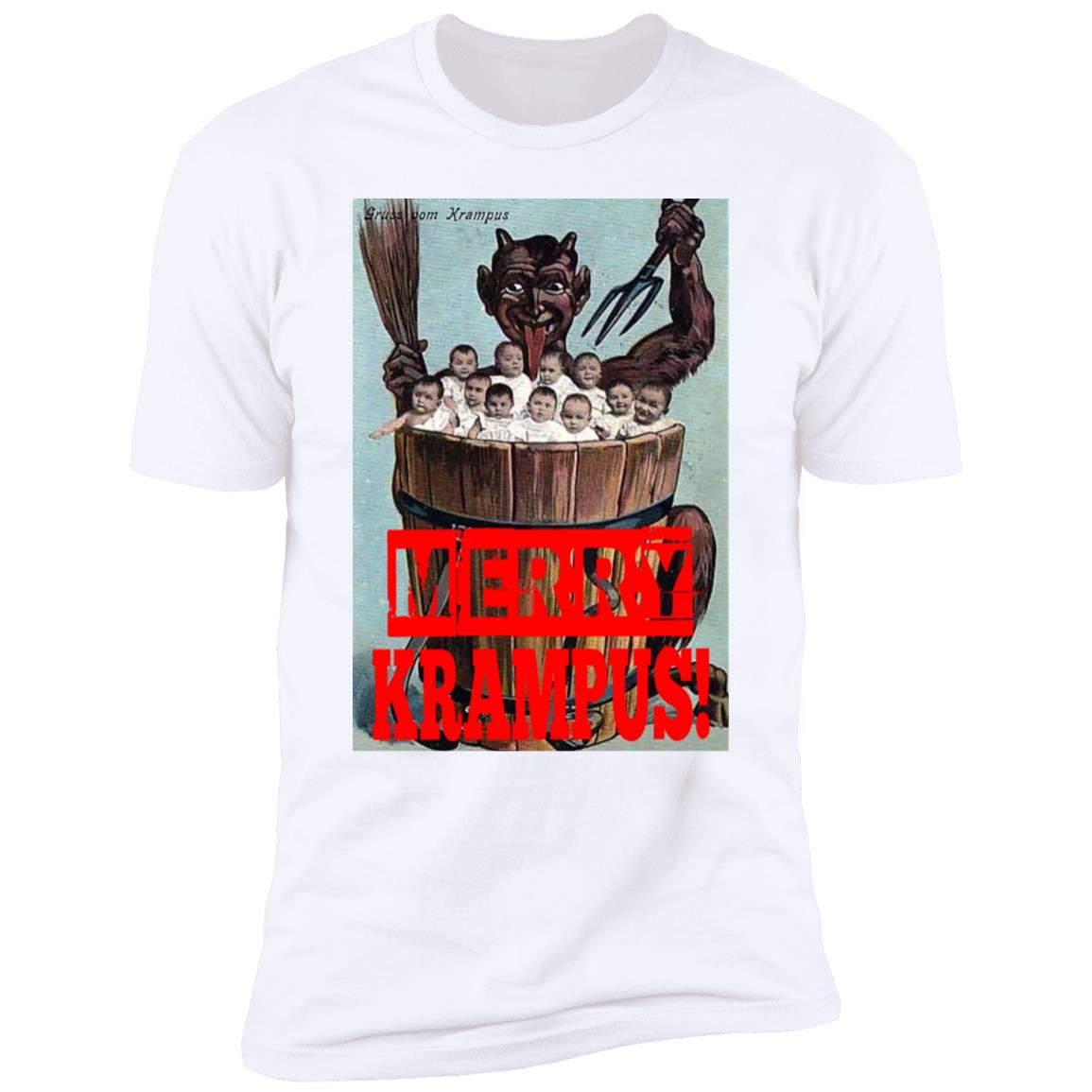 Krampus Merry Christmas Horror Fan T-shirt