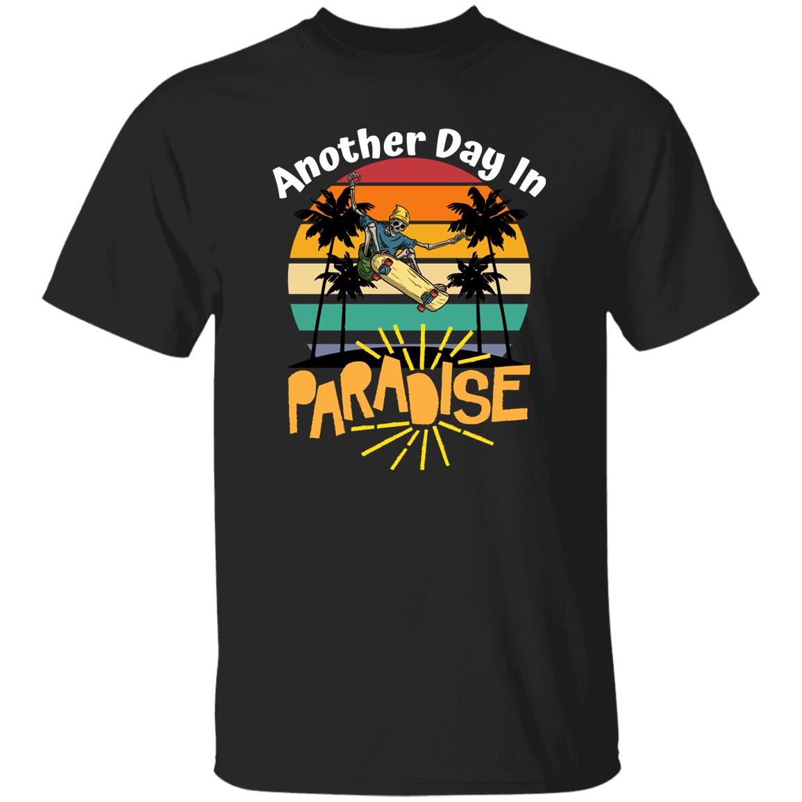 Another Day in Paradise Skater Surfer Beach Punk Rock T-shirt Beach Lover Music Lover shirt