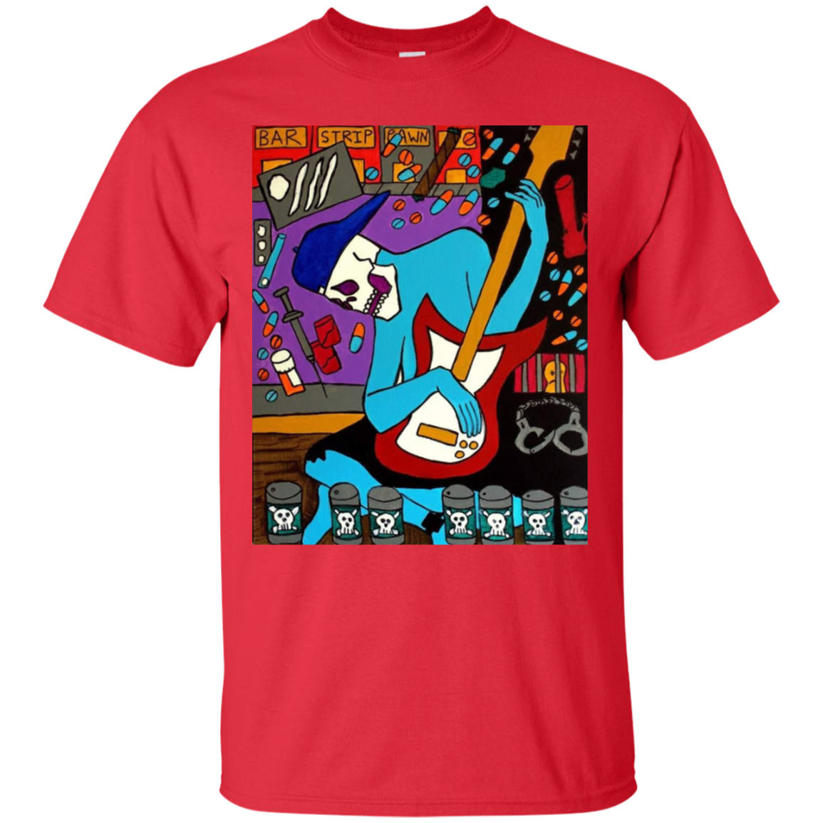 The guitarist G200 Gildan Ultra Cotton T-Shirt