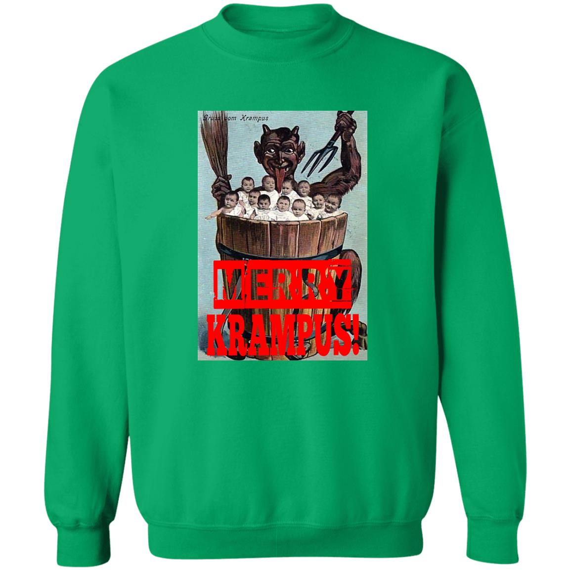 Krampus Sweatshirt, Christmas Horror Fan Sweatshirt, Creepy Christmas shirt, Evil Christmas Horror sweat shirt, Merry Krampus Shirt