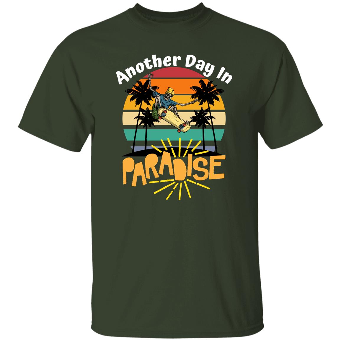 Another Day in Paradise Skater Surfer Beach Punk Rock T-shirt Beach Lover Music Lover shirt