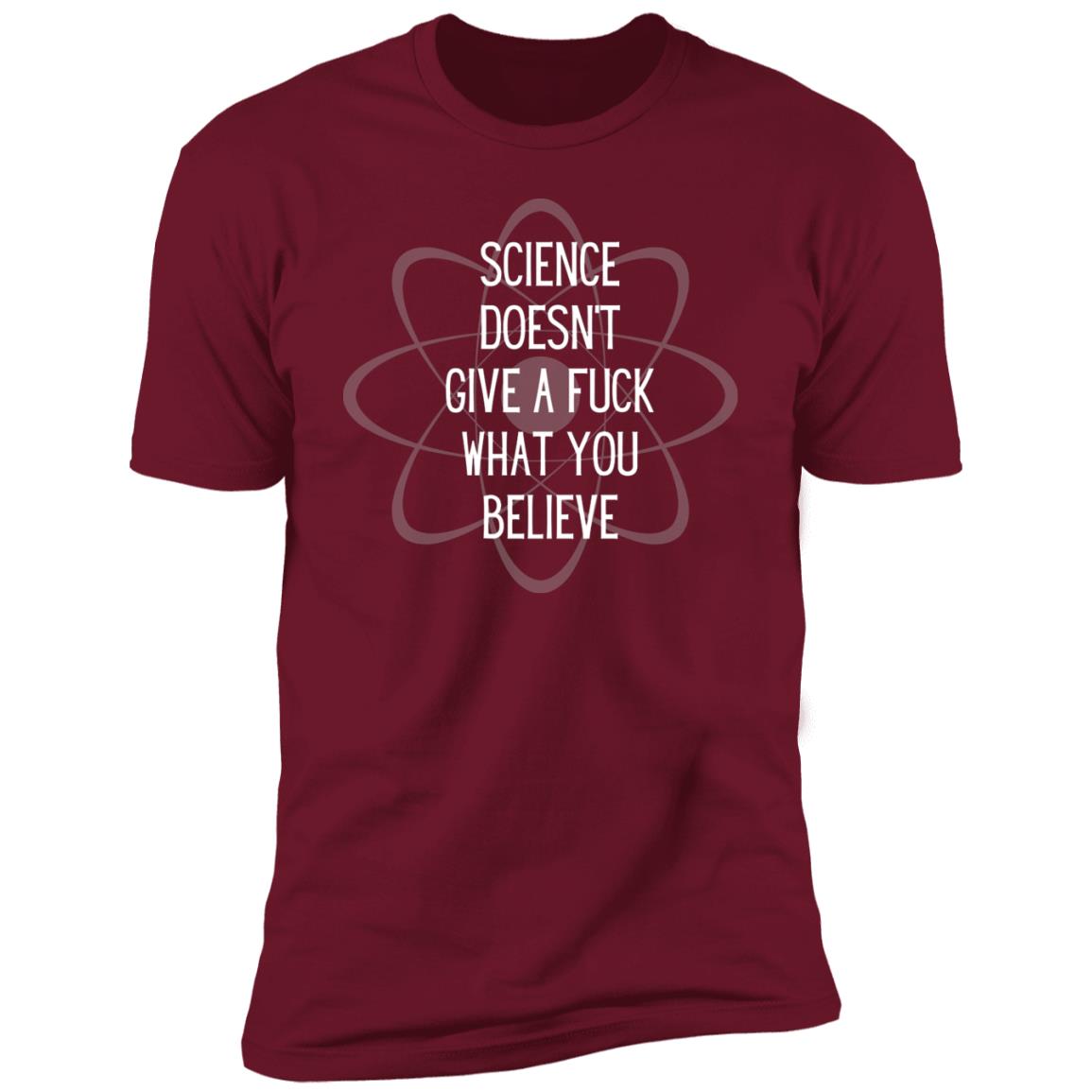 Science Does't Give a F@#K Premium Short Sleeve Tee