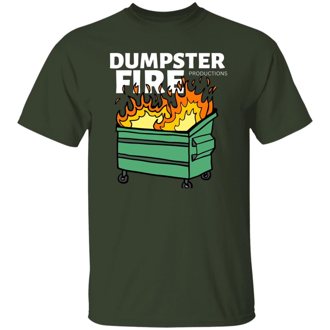 Dumpster Fire Productions Skate Company T-Shirt Skateboarding shirt