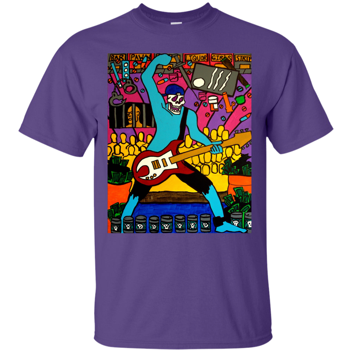 Beach Concert Original Art Tshirt