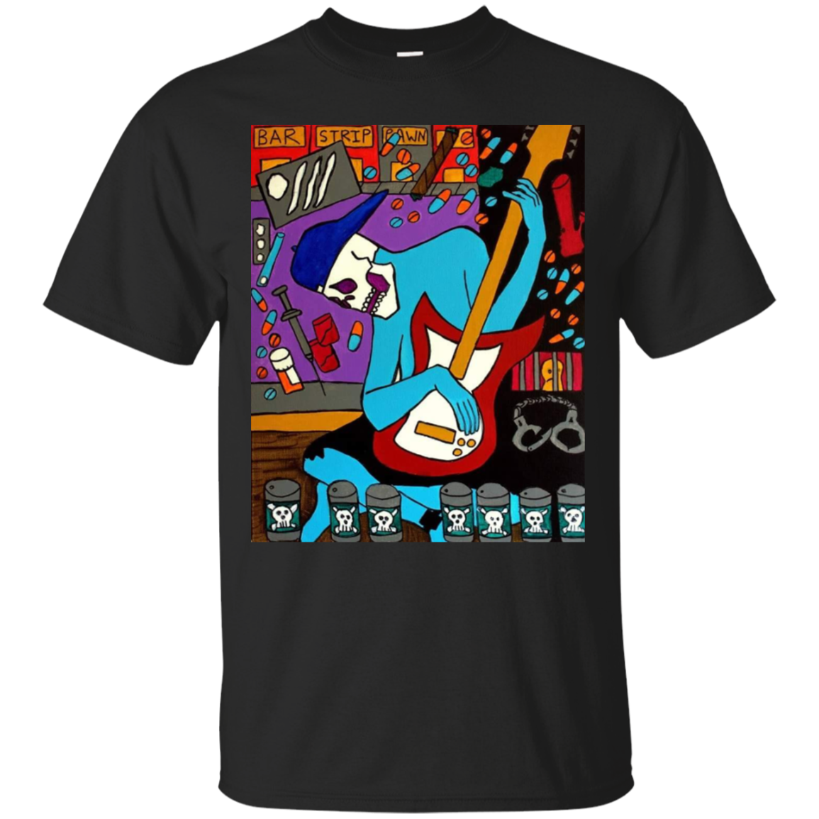 The guitarist G200 Gildan Ultra Cotton T-Shirt