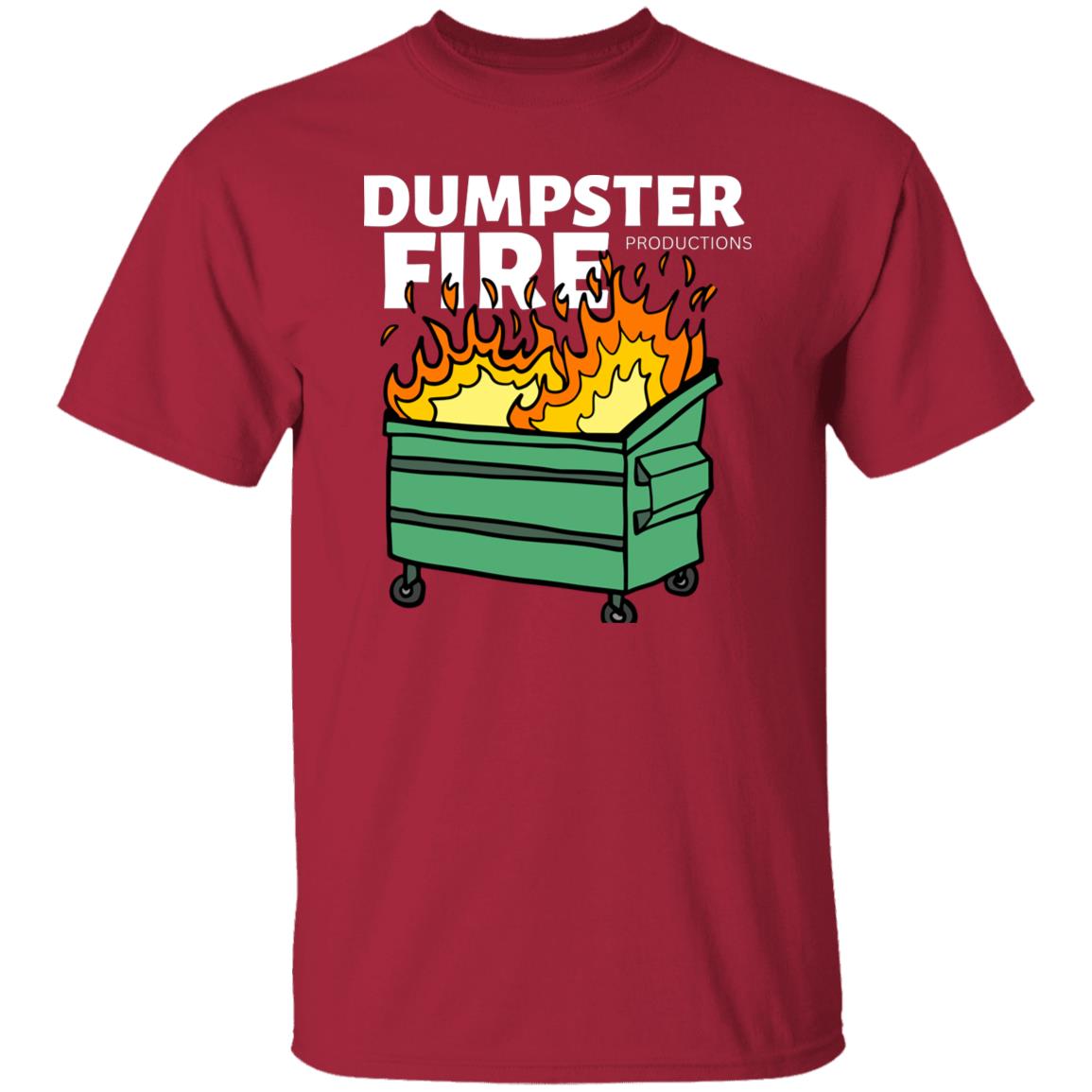 Dumpster Fire Productions Skate Company T-Shirt Skateboarding shirt