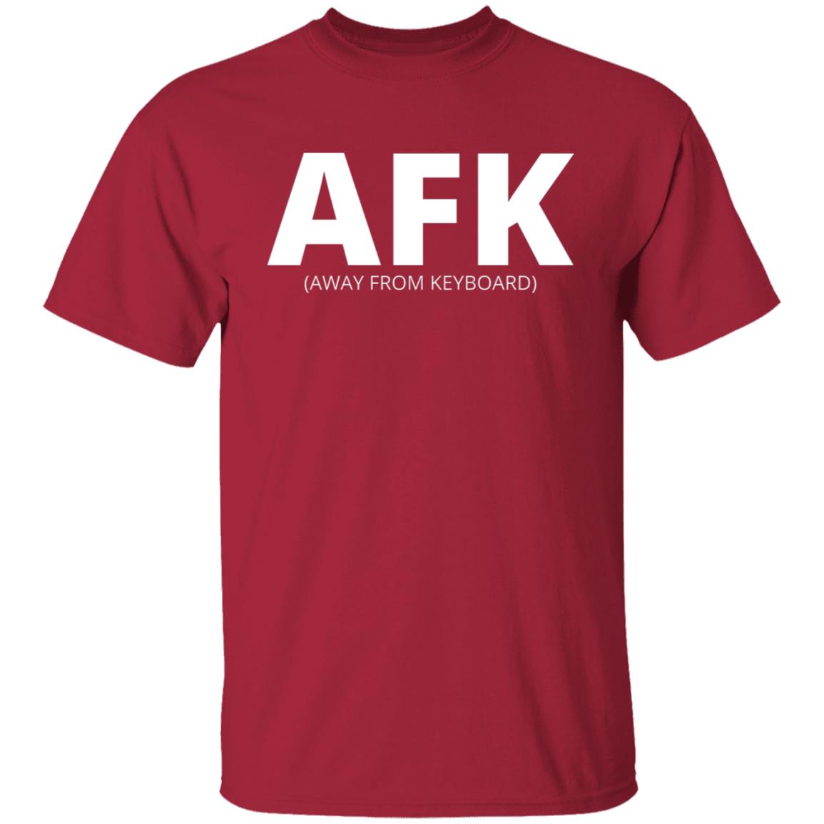 AFK Away From The Keyboard Computer Video Game Gamer T-Shirt