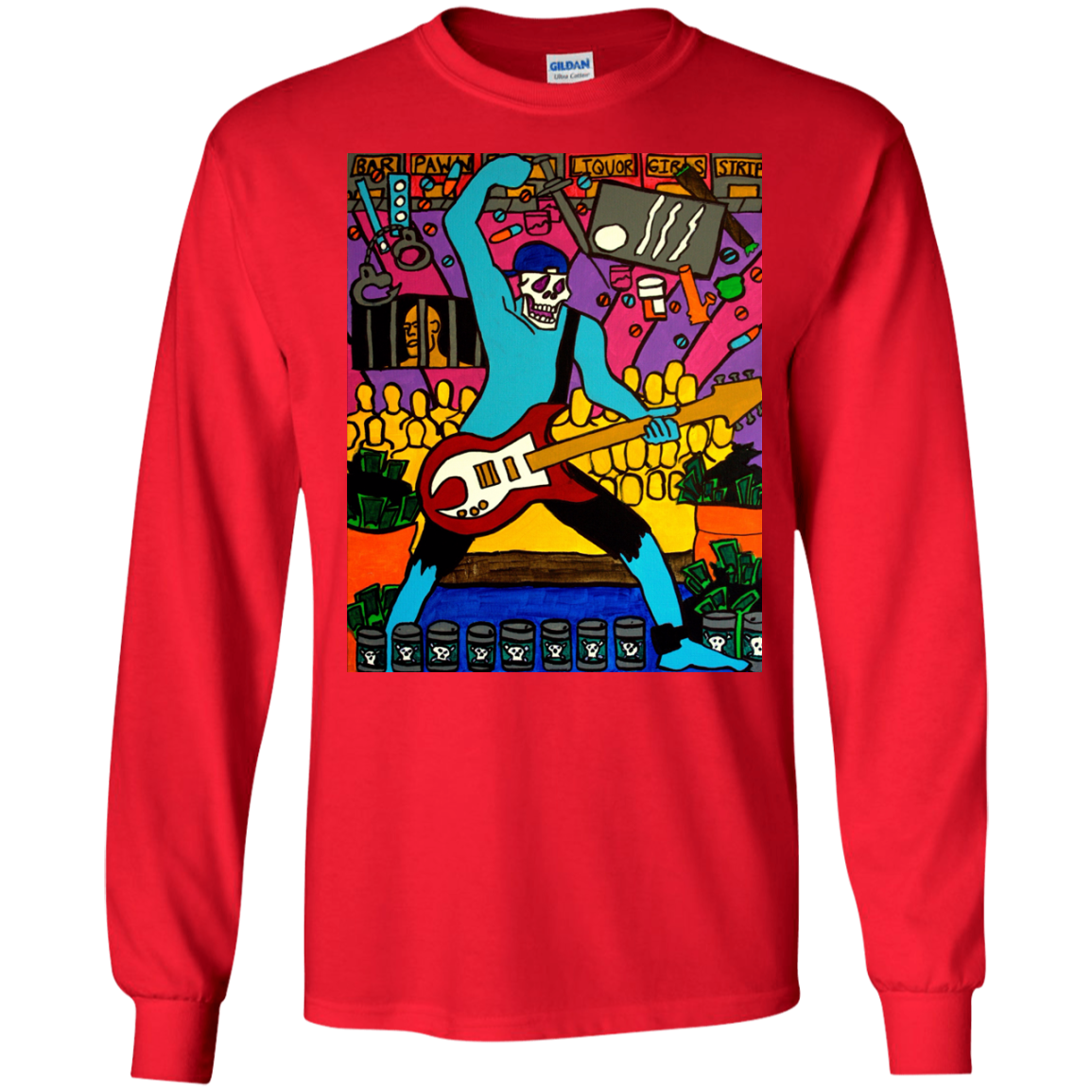 Beach Concert Original Art Tshirt