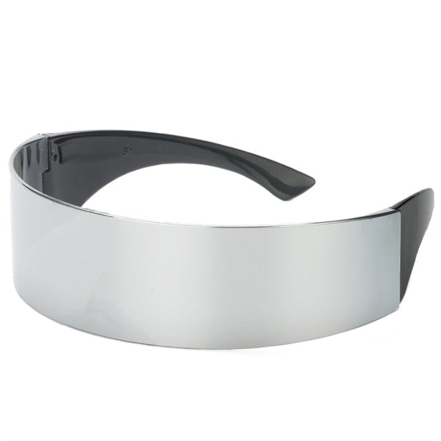 Futuristic Wrap Around Novelty Sunglasses Funny Future Party Shades Sunglasses